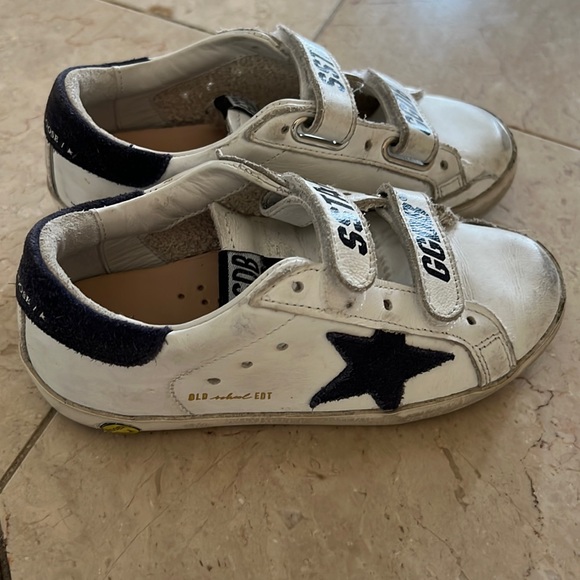 Golden Goose Other - Golden Goose all star velcro kids sneakers size 27